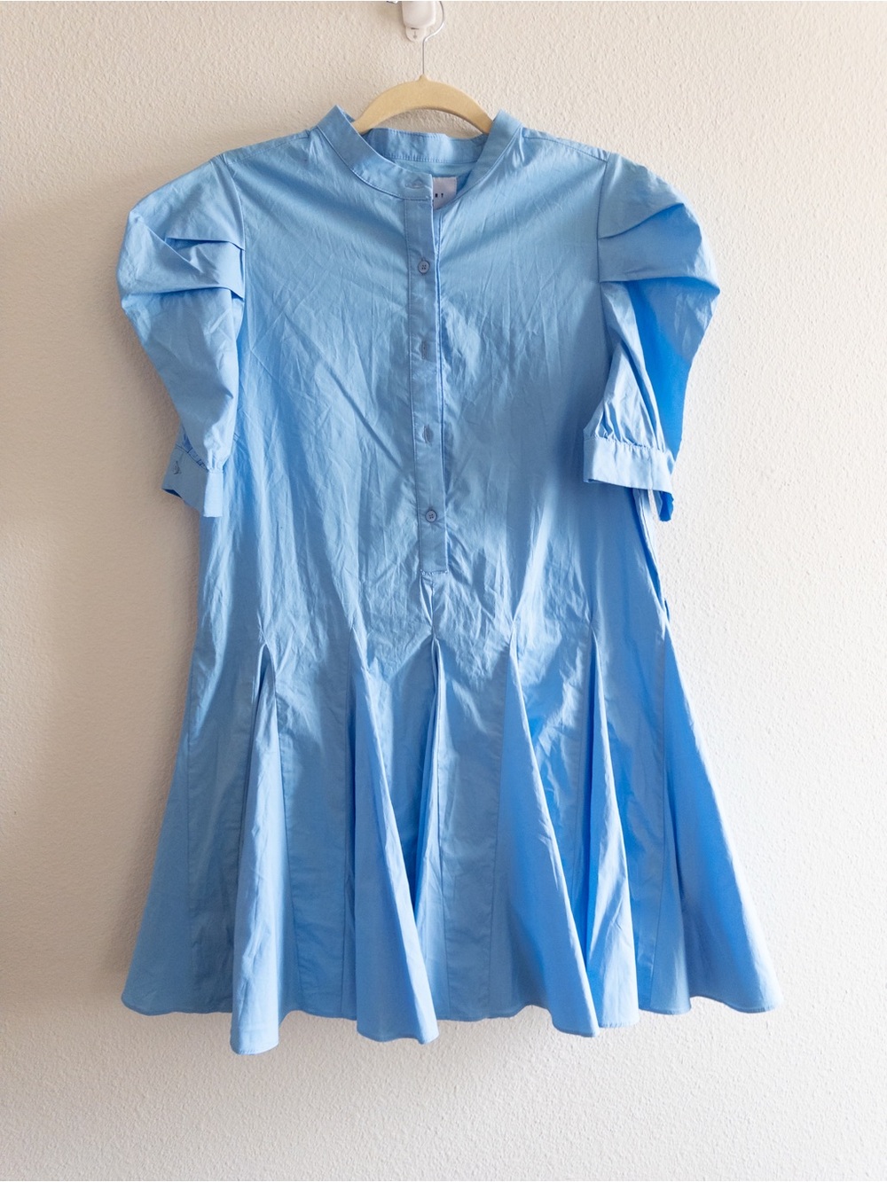 NWT The Shirt by Rochelle Behrens The Cara Dress size M FLAW MISSING TIE BELT